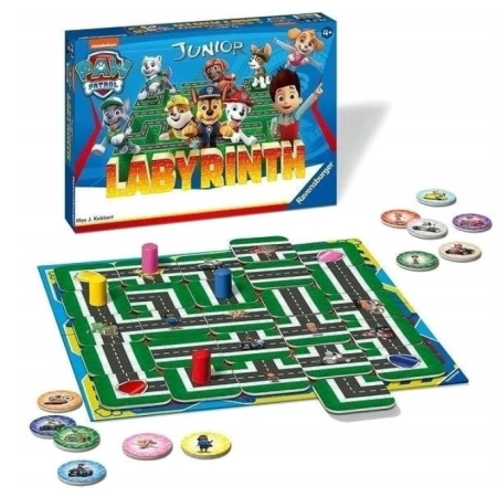 Gra Psi Patrol Junior Labirynt Ravensburger 4 +